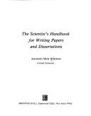Cover of: The scientist's handbook for writing papers and dissertations by Antoinette Miele Wilkinson, Antoinette Miele Wilkinson