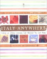 Cover of: Italy Anywhere by Lori De Mori, Antonio Tommasi, Jean-Louis de Mori