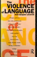 Cover of: The violence of language
