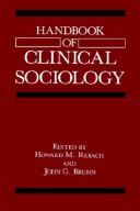 Cover of: Handbook of clinical sociology
