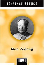 Mao Zedong by Jonathan D. Spence