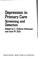 Cover of: Depression in primary care