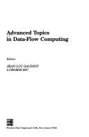Cover of: Advanced topics in data-flow computing