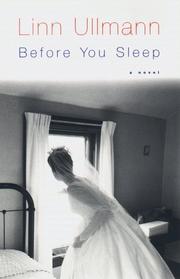 Cover of: Before you sleep by Linn Ullmann