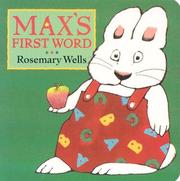 Cover of: Max's First Word (Max and Ruby)
