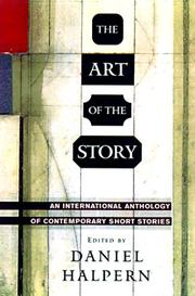 Cover of: The art of the story by edited by Daniel Halpern.