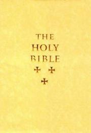 Cover of: The Holy Bible: containing all the books of the Old and New Testaments : King James version