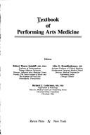 Cover of: Textbook of performing arts medicine