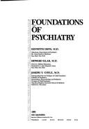 Cover of: Foundations of psychiatry