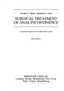 Cover of: Surgical treatment of anal incontinence