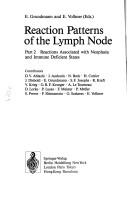 Cover of: Reaction patterns of the lymph node