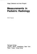 Cover of: Measurements in pediatric radiology