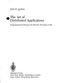 The art of distributed applications by John R. Corbin