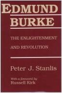 Cover of: Edmund Burke: the enlightenment and revolution