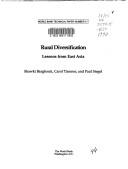 Cover of: Rural diversification: lessons from East Asia