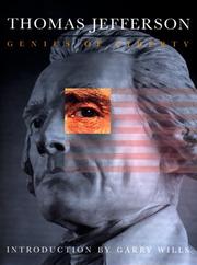 Cover of: Thomas Jefferson by introduction by Gary Wills ; with essays by Joseph J. Ellis ... [et al.].