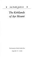 The Kirklands of Ayr Mount by Jean Bradley Anderson