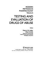 Cover of: Testing and evaluation of drugs of abuse