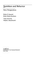 Cover of: Nutrition and behavior | Robin B. Kanarek