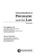 Cover of: Clinical handbook of psychiatry and the law