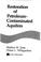 Cover of: Restoration of petroleum-contaminated aquifers