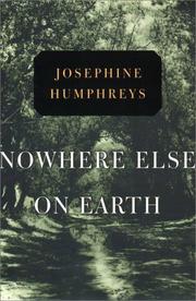 Cover of: Nowhere else on earth