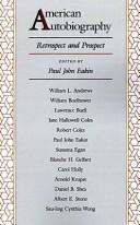 American autobiography by Paul John Eakin