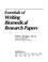 Cover of: Essentials of writing biomedical research papers