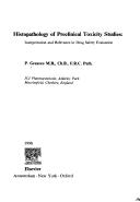 Histopathology of preclinical toxicity studies by P. Greaves