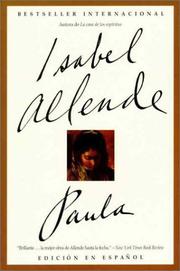 Cover of: Paula (Spanish Edition) by Isabel Allende