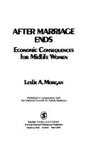 Cover of: After marriage ends | Leslie A. Morgan