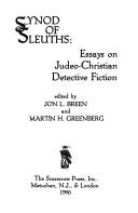 Synod of Sleuths by Jon L. Breen, Martin H. Greenberg
