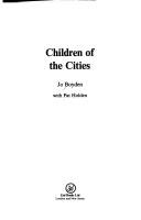 Cover of: Children of the cities