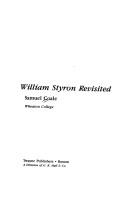 Cover of: William Styron revisited