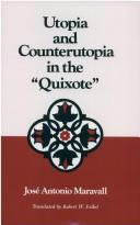 Cover of: Utopia and counterutopia in the "Quixote"