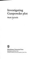 Cover of: Investigating Gunpowder plot