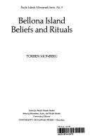 Cover of: Bellona Island beliefs and rituals by Torben Monberg