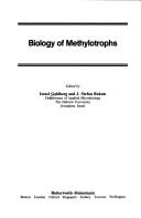 Cover of: Biology of methylotrophs | 