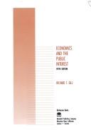 Cover of: Economicsand the public interest