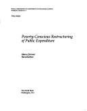 Cover of: Poverty-conscious restructuring of public expenditure