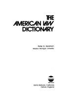 Cover of: The American law dictionary