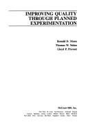 Cover of: Improving quality through planned experimentation by Ronald D. Moen
