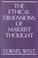 Cover of: The ethical dimensions of Marxist thought
