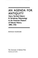 An Agenda for Antiquity by Ronald Rainger