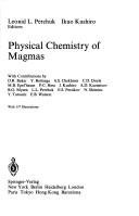 Cover of: Physical chemistry of magmas