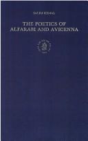 Cover of: The poetics of Alfarabi and Avicenna