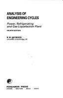 Analysis of engineering cycles by R. W. Haywood