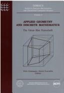 Cover of: Applied geometry and discrete mathematics | 