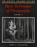 Cover of: Basic techniques of photography