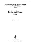 Cover of: Radar and sonar.